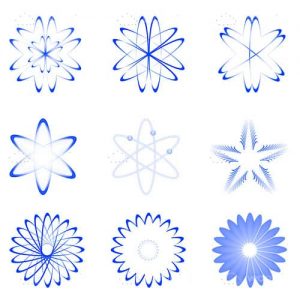 Various shaped atoms